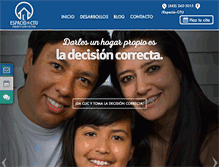 Tablet Screenshot of espacioctu.com.mx